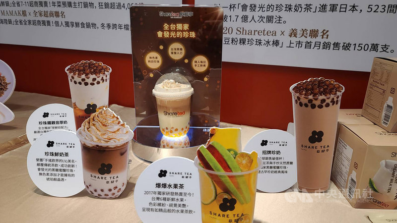 手搖飲「歇腳亭」30年前從台北市南陽街發跡,董事長鄭凱隆表示,目前主力市場在美國,有104家店,近期將達129店、插旗20州。中央社記者江明晏攝 110年1月6日