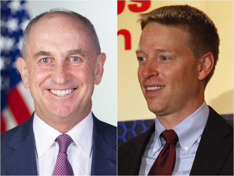 消息人士透露,白宮副幕僚長李德爾(左)、副國安顧問博明(右)都在考慮請辭。博明的辭呈可能很快會受理,其他人則留待稍後。(圖取自維基百科共享資源,版權屬公有領域)