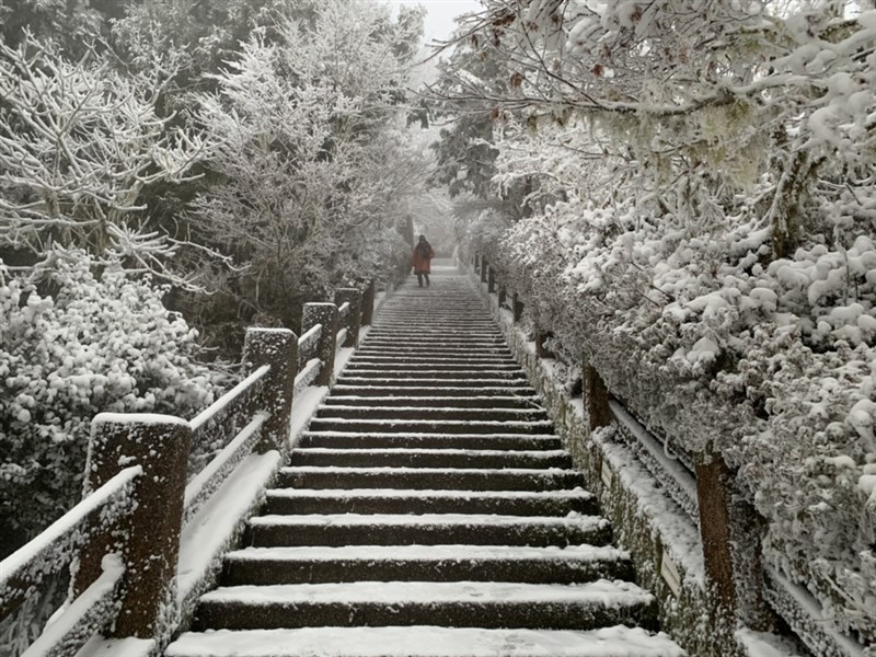 宜蘭太平山積雪15公分追雪族湧入車流回堵午後禁入太平山莊 生活 重點新聞 中央社cna