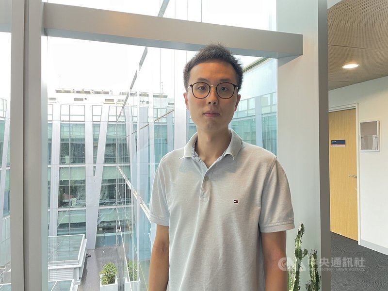新加坡國立大學商學院管理與組織系副教授任啟智(圖)領導的研究發現,歐洲主要球賽進行的日子,台灣、新加坡平均車禍案件也比較多。中央社記者侯姿瑩攝 110年1月28日