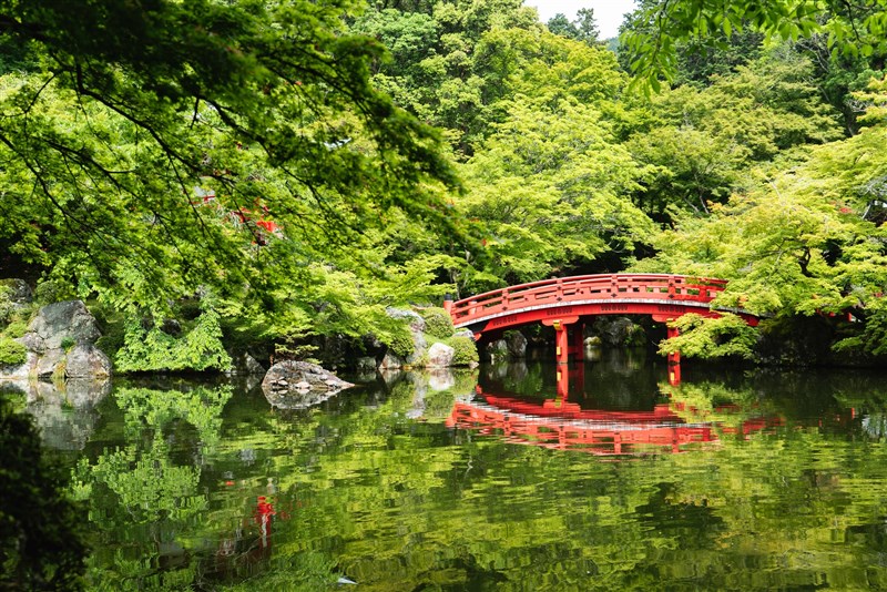 醍醐寺內景觀。(圖取自Unsplash圖庫)