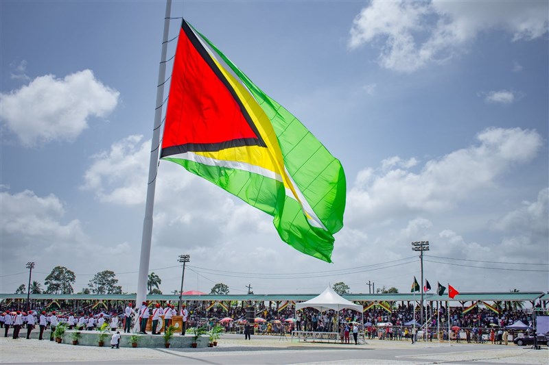 蓋亞那共和國因中國施壓,終止與台灣設立辦公室協議。(圖取自facebook.com/dpiguyana)