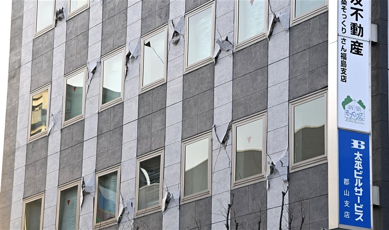 日本地震上修規模7 3逾百人傷10年前311餘震 影 國際 重點新聞 中央社cna