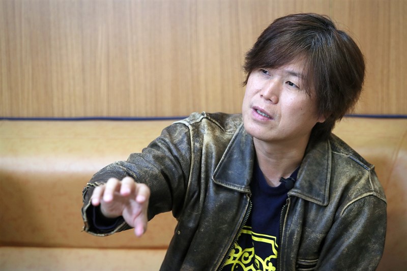 董事長樂團的吳永吉,曾經參與Scum、The Wall的經營,談起當時Live House的狀況。(攝影:吳家昇)