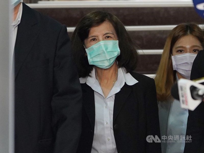大世科3日公告解任董事林郭文艷(中)。(中央社檔案照片)