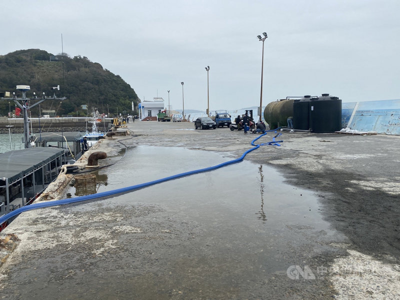 馬祖東莒水情告急軍民首度西水東運度旱 生活 中央社cna