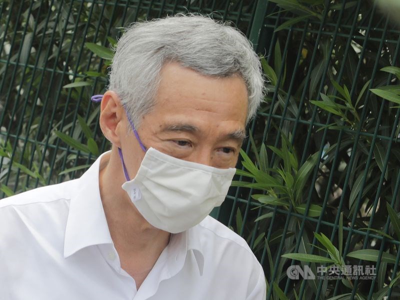 新加坡總理李顯龍表示,新加坡不可能在美中之間選邊站。(中央社檔案照片)