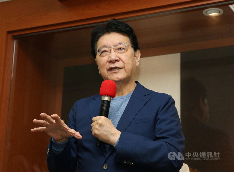 外傳國民黨主席江啟臣陣營與中廣董事長趙少康密會,結盟條件為江啟臣選黨主席、趙少康選總統。趙少康(圖)15日表示,國民黨有總統初選辦法,哪是黨主席一口給誰就給誰,哪有這種事。中央社記者郭日曉攝 110年3月15日