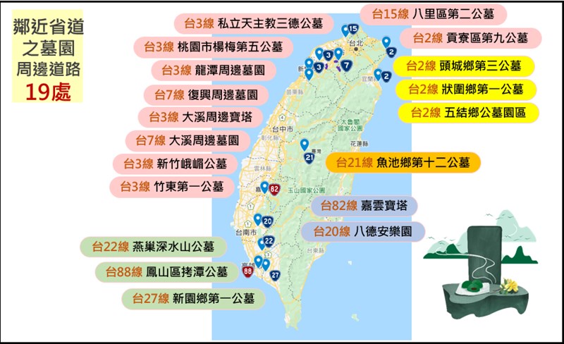 清明連假19處省道易壅塞 生活 重點新聞 中央社cna