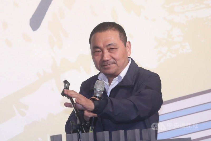 「110年全國地方議會議長、副議長第一次聯誼座談會」晚宴30日晚間在台北晶華酒店舉行,新北市長侯友宜(圖)出席。中央社記者吳家昇攝 110年3月30日