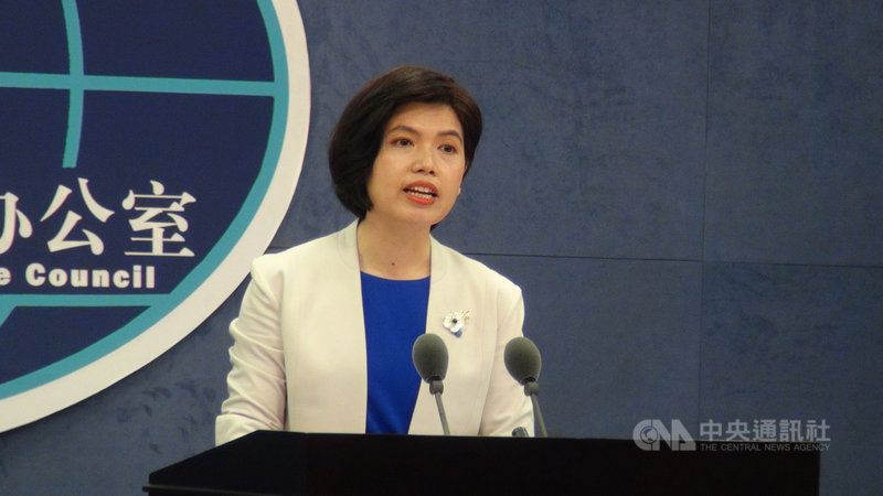 對於陸委會主委邱太三提出,將逐步恢復兩岸人員及運輸往來,大陸國台辦發言人朱鳳蓮(圖)31日表示,要「聽其言,更要觀其行」。中央社記者繆宗翰北京攝 110年3月31日
