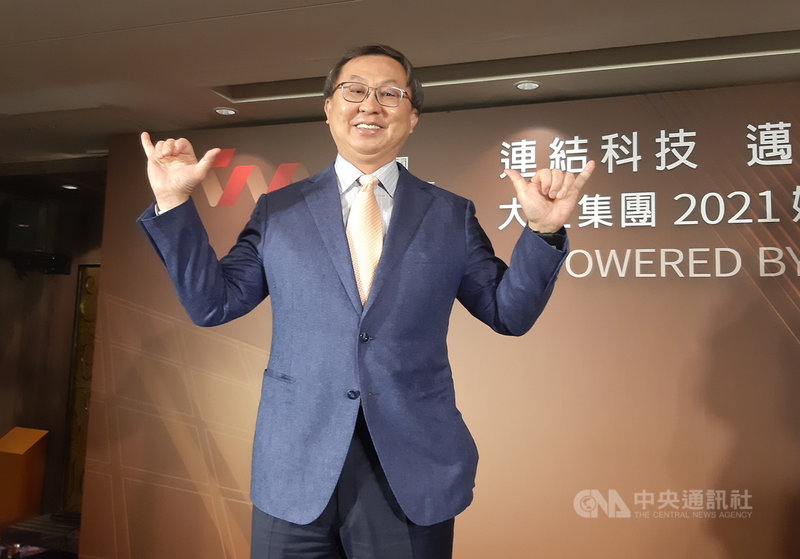 大亞電線電纜公司董事長沈尚弘6日在記者會表示,看好投資太陽能事業約4至5年即可回收。中央社記者潘智義攝 110年4月6日