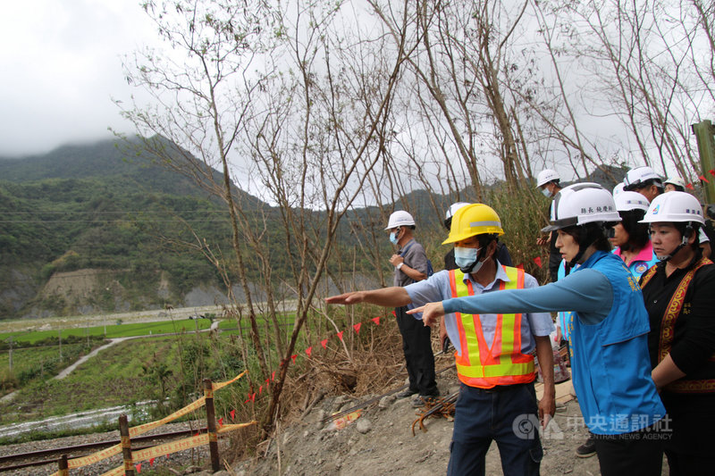 勘查台鐵台東工程饒慶鈴要求最高工安標準 地方 中央社cna