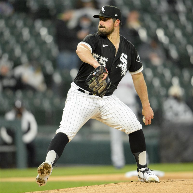 芝加哥白襪隊左投手羅登(Carlos Rodon)14日在主場締造隊史第20場無安打比賽。(圖取自twitter.com/whitesox)