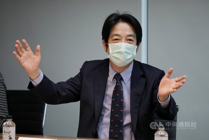 副總統賴清德日前參訪KKBOX,期盼業者與政府共同持續為保留台灣流行音樂文化而努力,讓有音樂才華的人才都有發揮的空間。(總統府提供)中央社記者葉素萍傳真 110年4月18日