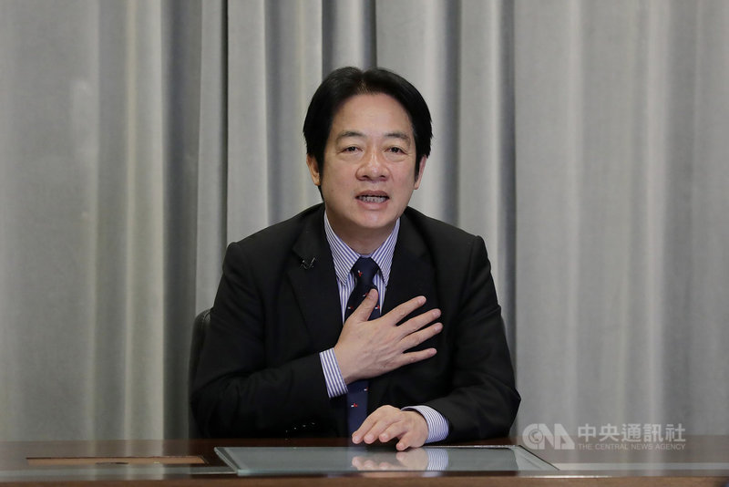 副總統賴清德18日以錄影方式為「第9屆台灣兒童醫療貢獻獎頒獎典禮」致詞。(總統府提供)中央社記者葉素萍傳真 110年4月18日
