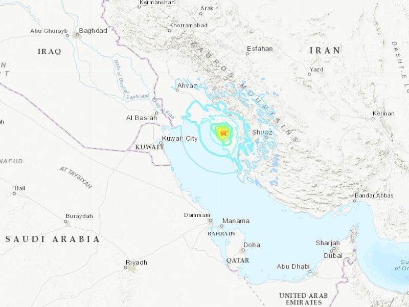 伊朗布什爾核電廠附近5 9強震廠區未通報災損 國際 中央社cna