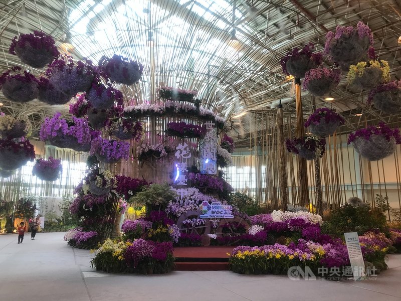 受武漢肺炎(2019冠狀病毒疾病,COVID-19)疫情影響,原計劃於2020年舉辦的台中世界蘭展,延後至2021年舉辦,將採線上觀展。(台中市政府提供)中央社記者趙麗妍傳真 110年4月21日