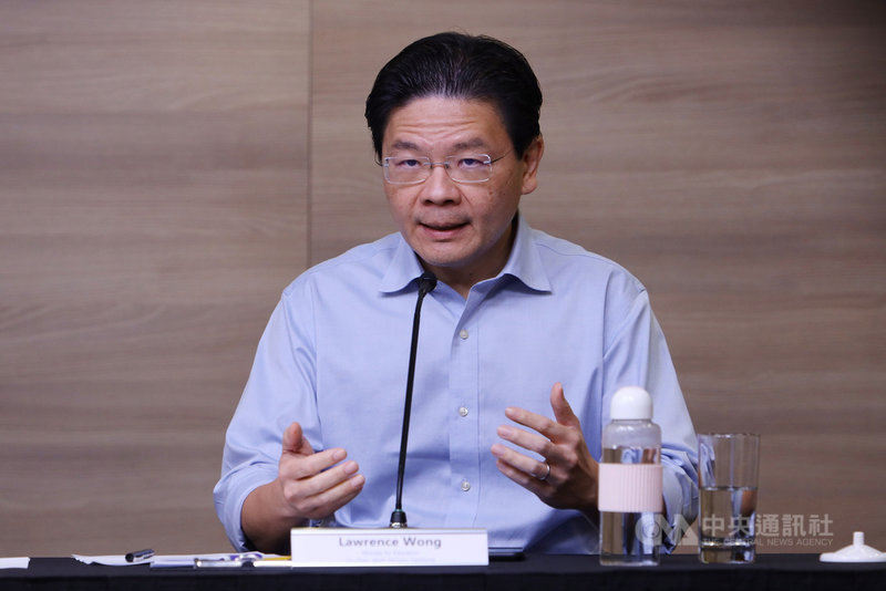 為防止印度變種病毒入侵,新加坡跨部會抗疫工作小組聯合領導人黃循財22日表示,將進一步限縮對印度的邊境管制。(新加坡通訊及新聞部提供) 中央社記者侯姿瑩新加坡傳真 110年4月22日