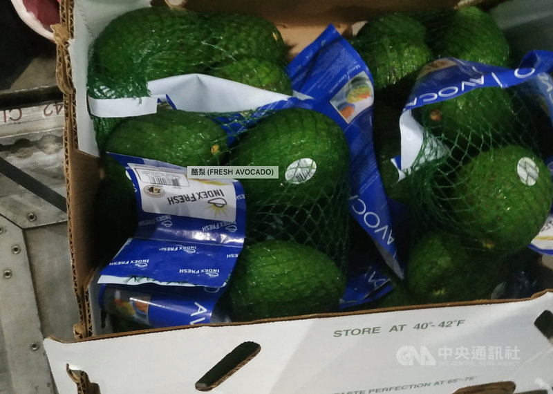 食藥署27日公布邊境查驗違規名單,好市多從美國進口的酪梨被驗出重金屬鎘超標6.2倍,1980公斤遭退運銷毀。(食藥署提供)中央社記者張茗喧傳真 110年4月27日