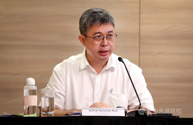 新加坡陳篤生醫院院內出現感染群,衛生部醫藥服務總監麥錫威30日表示,目前還不確定感染源頭為何,還須進一步調查。(新加坡通訊及新聞部提供)中央社記者侯姿瑩新加坡傳真 110年4月30日