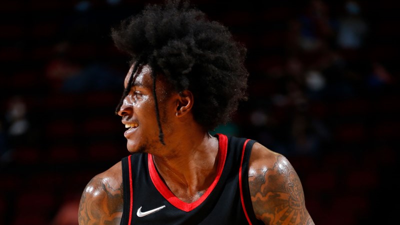 美國職籃NBA休士頓火箭29日在主場迎戰密爾瓦基公鹿，小將波特砍下職業生涯最高的50分。（圖取自twitter.com/HoustonRockets）