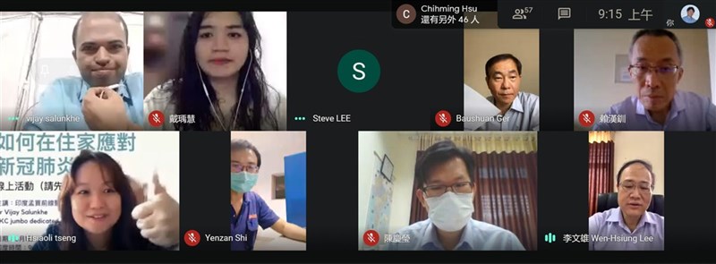 孟買台商會邀醫師分享防疫知識台人受益匪淺 生活 中央社cna