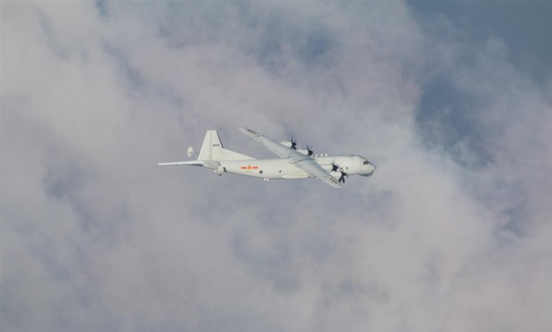 根據空軍4日發布的共機動態,1架運8反潛機下午侵擾台灣西南防空識別區。圖為運8反潛機同型機。(圖取自國防部網頁mnd.gov.tw)