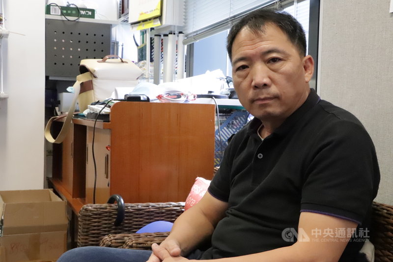 香港民主黨前主席胡志偉(圖)獲高等法院批准有條件保釋外出,以便參加父親的喪禮。(資料圖片)中央社記者張謙香港攝 110年5月7日