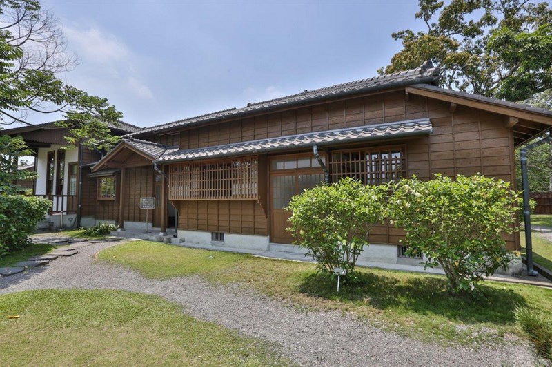 烏山頭水庫旁的八田與一紀念園區有傳統日式建築,環境優美。(西拉雅國家風景區管理處提供)中央社記者楊思瑞台南傳真 110年5月5日