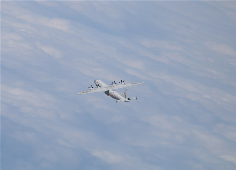 根據空軍15日發布的共機動態,1架運8技偵機上午侵擾台灣西南防空識別區(ADIZ)。圖為運8技偵機同型機。(圖取自國防部網頁mnd.gov.tw)