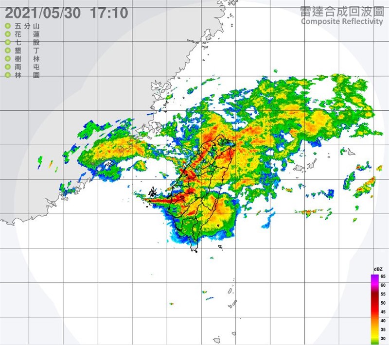 18縣市豪雨大雨特報各地有雨持續至31日上半天 更新 生活 重點新聞 中央社cna