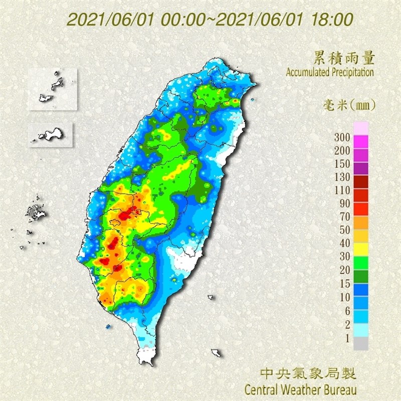 首波梅雨帶來甘霖累積前百名都破0毫米 生活 重點新聞 中央社cna