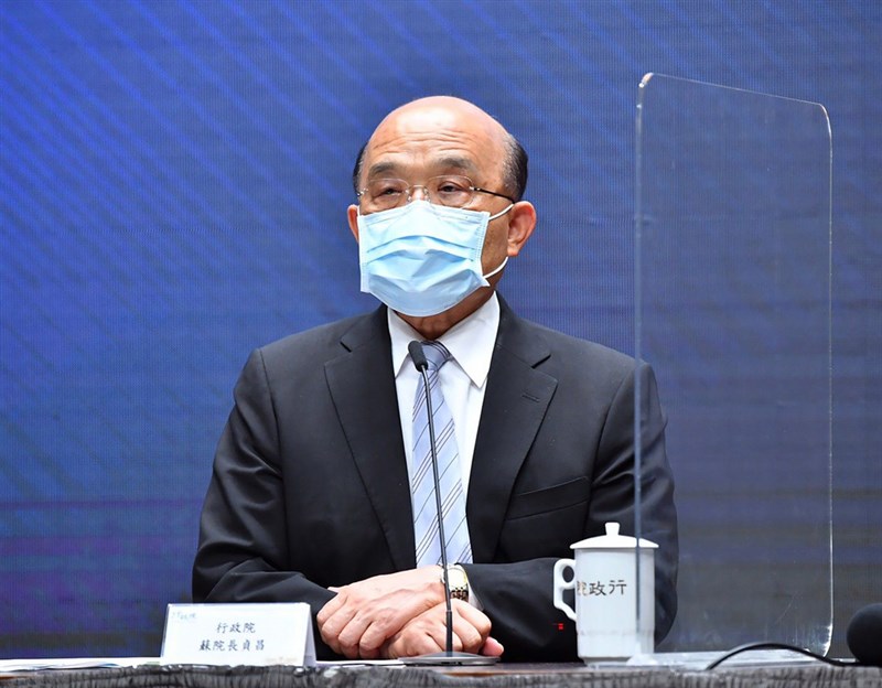行政院會預計3日討論、通過紓困4.0特別預算案,將送請立法院審議。院長蘇貞昌將親自出席行政院會後記者會說明。(行政院提供)