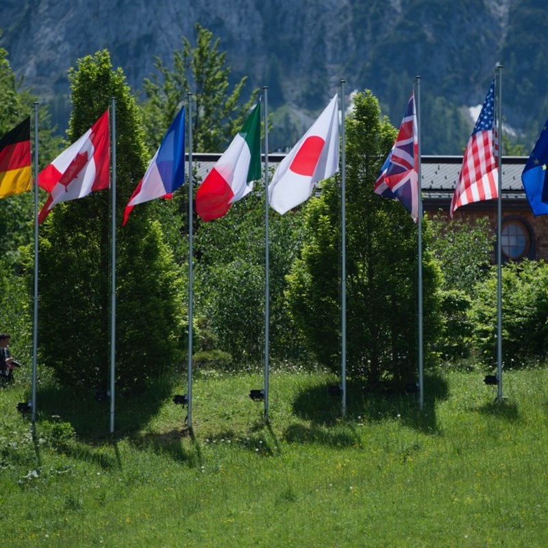 G7高峰會將於11日至13日舉行,日媒報導,會後宣言將首度明確提及「台灣海峽安定的重要性」。(圖取自instagram.com/g7)