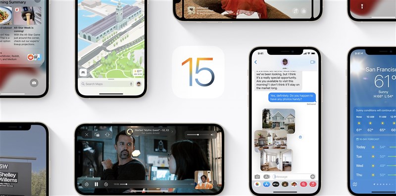蘋果公司8日在線上舉行年度全球開發者大會WWDC21,公布4大作業系統iOS 15(圖)、iPadOS 15、watchOS 8、macOS Monterey的新功能。(圖取自蘋果公司網頁apple.com)
