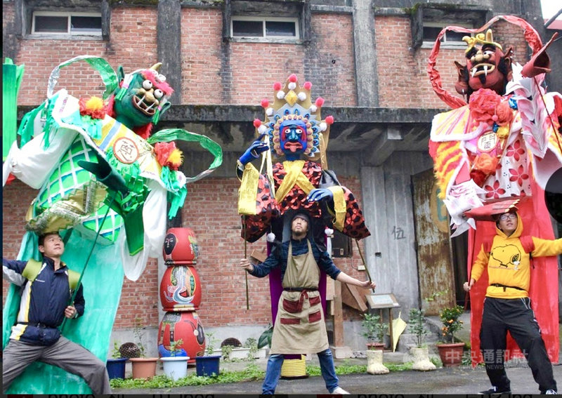 利澤國際偶戲藝術村是全台唯一以「偶戲藝術」為核心的創作基地,受到疫情影響,園區閉館、各項團隊活動也停擺,五結鄉農會決定減收3個月一半租金,陪團隊度過疫情危機。(利澤國際偶戲藝術村提供)中央社 110年6月15日