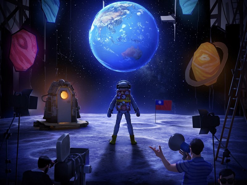 導演徐漢強VR作品「星際大騙局之登月計劃」,邀請觀眾扮演登月的民族英雄,透過VR技術實際體驗太空漫遊,最後的反轉結局更是讓人驚艷。這次也將登上「瑞士國際奇幻影展」,展現台灣豐沛創意能量。(文化部提供)中央社記者王心妤傳真 110年6月17日