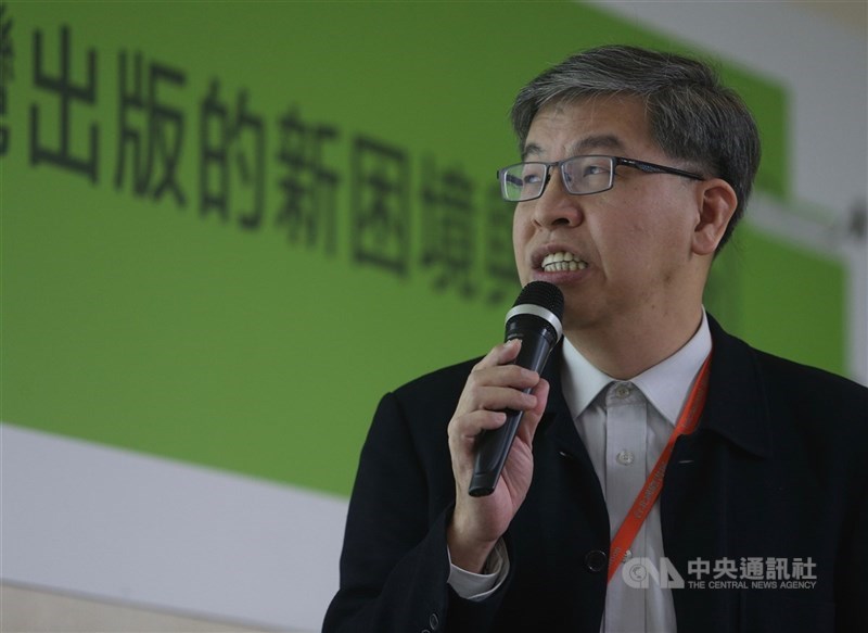 時報出版董事長趙政岷表示,若疫情警戒持續延長,出版業生態可能會發生劇烈轉變。(中央社檔案照片)