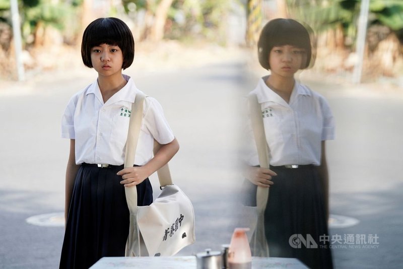 台劇「俗女養成記2」預告片近期釋出，飾演「小嘉玲」的吳以涵頂著西瓜頭變成國中少女。（華視、CATCHPLAY提供）中央社記者葉冠吟傳真　110年7月4日