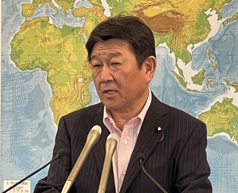 日本外務大臣茂木敏充(圖)3日結束訪問波羅的海3國後,舉行線上記者會表示,針對中國的海洋行動及香港、新疆維吾爾自治區人權問題,這3國均表示與日本同樣深以為憂。(中央社檔案照片)