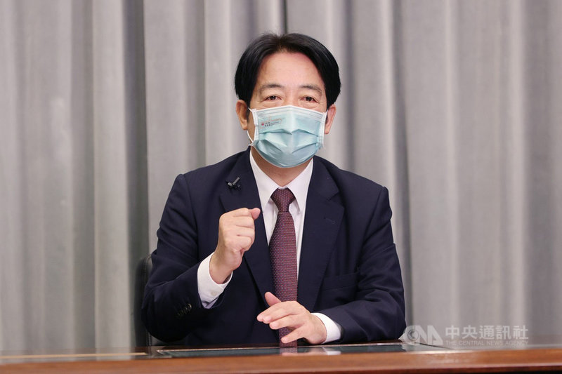 副總統賴清德13日以錄影方式為AIT慶祝美國國慶暨歡送處長酈英傑直播活動致詞,肯定台美共同努力合作,逐步將雙邊關係推向新的高峰,並感謝酈英傑對台美關係的卓越貢獻。(總統府提供)中央社記者溫貴香傳真 110年7月13日