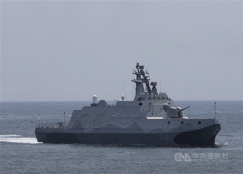 沱江級軍艦(圖)因具備機動性高、打擊力強、匿蹤性佳及攻船飛彈射程遠,屬於海軍高效能作戰艦。(中央社檔案照片)