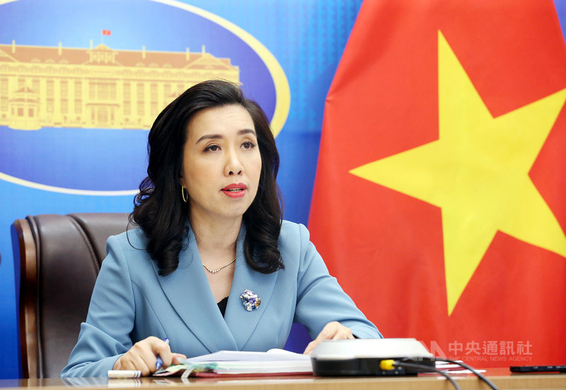 越南外交部發言人黎氏秋姮22日在線上例行記者會表示,美國國防部長奧斯汀將於28日到訪。奧斯汀此行將為越南美國全面夥伴關係框架做出貢獻。(越南外交部提供)中央社記者陳家倫河內傳真 110年7月22日