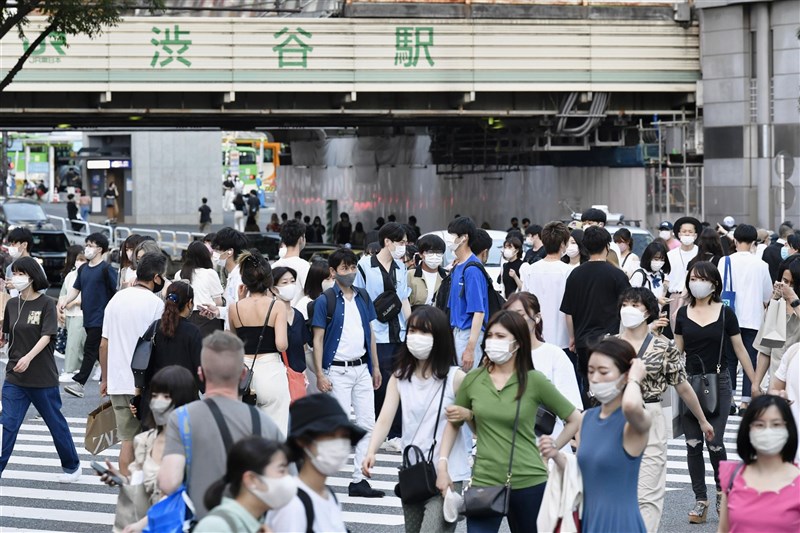 日本疫情單日新增1萬2342人30多歲以下占逾7成 國際 重點新聞 中央社cna