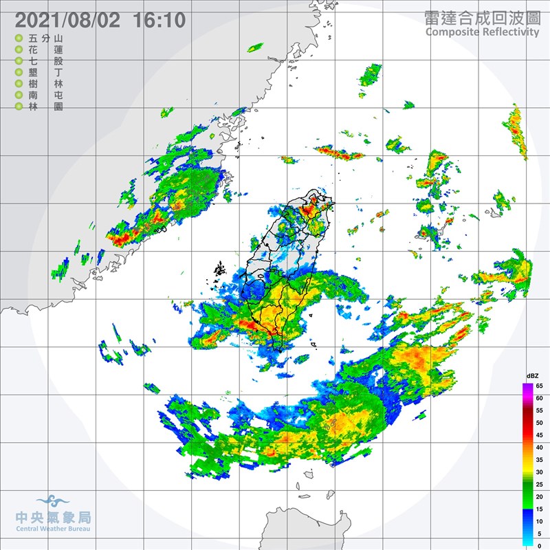 對流逐漸南移南高屏地區嚴防豪雨 生活 重點新聞 中央社cna