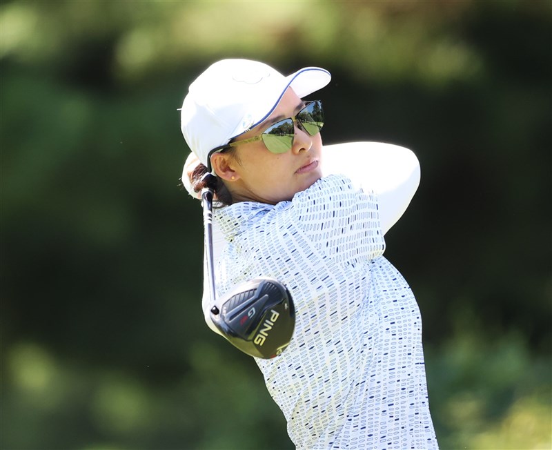 台灣高球選手徐薇淩5日在東京奧運女子高爾夫項目打下5鳥,另有3個柏忌,李旻(圖)也有4鳥、2柏忌,兩人雙雙繳出低於標準2桿的69桿。(體育署提供)
