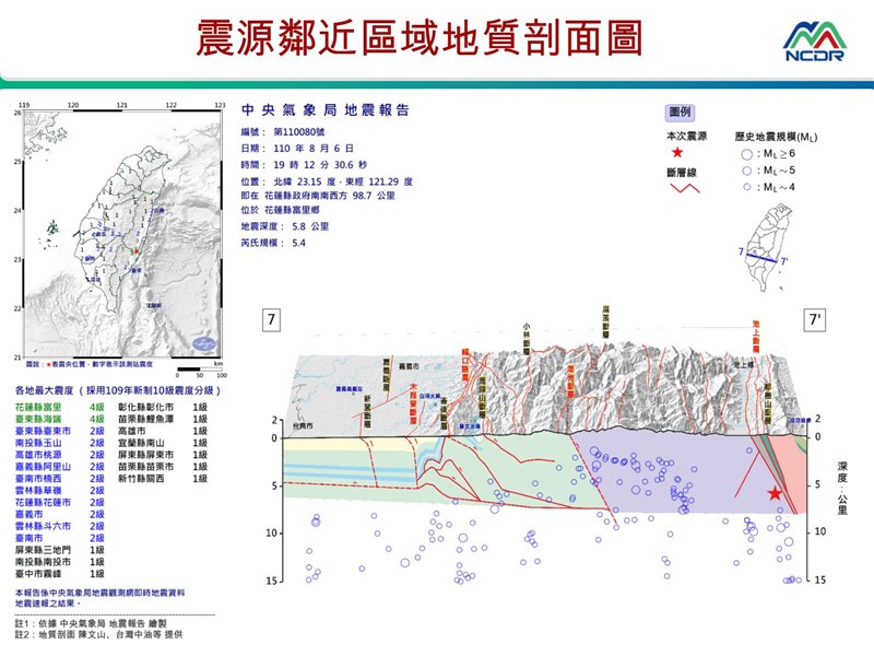 （圖取自國家災害防救科技中心LINE官方帳號）