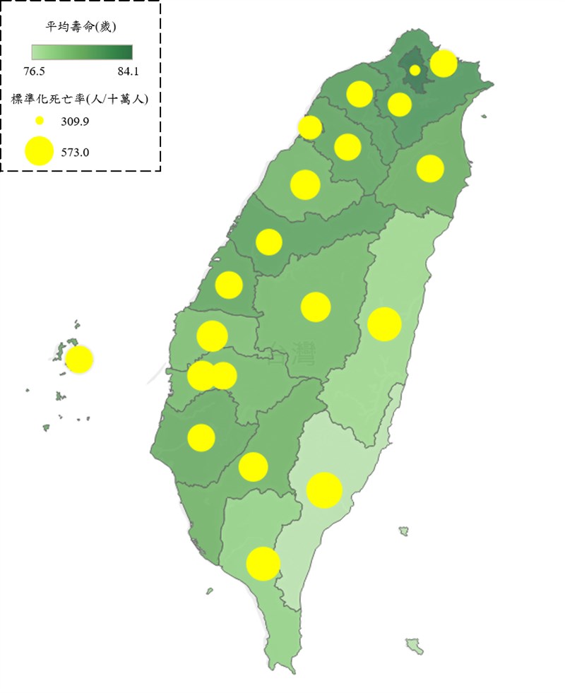 國人平均壽命81 3歲再創新高北市84 1歲最長壽 生活 重點新聞 中央社cna