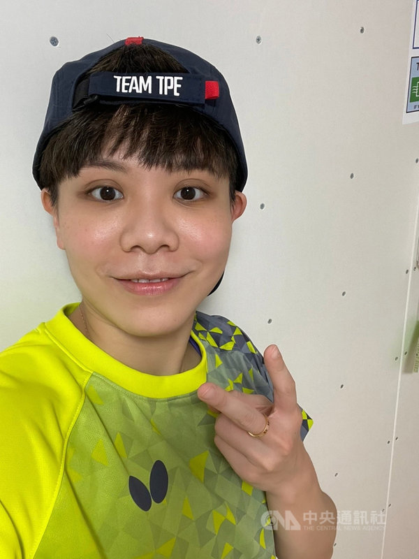 台灣桌球好手鄭怡靜在東京奧運桌球混雙獲得銅牌,達成人生重大里程碑,她說,感謝自己當初的堅持、不放棄,也感謝球迷的支持,成為她繼續前進的動力。(鄭怡靜提供)中央社記者黃巧雯傳真 110年8月23日